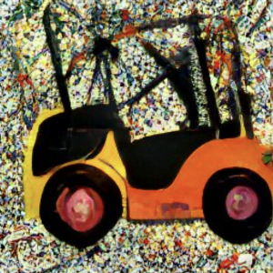 jackson pollock forklift