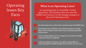 Operating leases Infographic