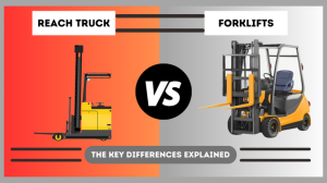 Reach Truck vs Forklift Graphic